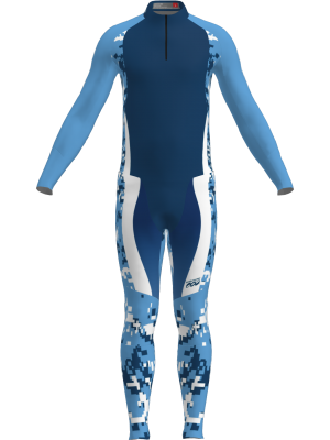 Podiumwear Men's Gold Two-Piece Race Suit