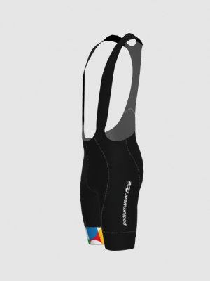 Podiumwear Men's Silver Bibs