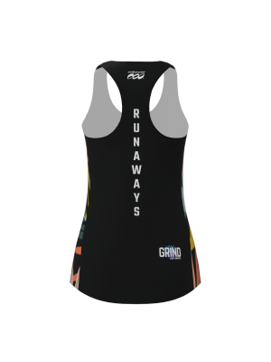 Podiumwear Women's Singlet (Nordic Skiing) Back View