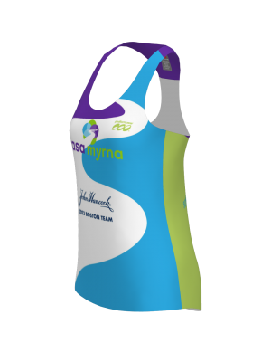 Podiumwear Women's Singlet (Nordic Skiing) Side View