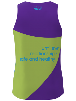 Podiumwear Men's Singlet (Nordic Skiing) Back View