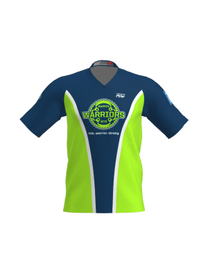 Podiumwear Men's Silver Short Sleeve MTB Jersey - New Fabric 2025!