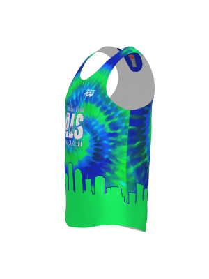 Podiumwear Men's Singlet (Nordic Skiing) Side View