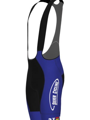 Podiumwear Men's Silver Bibs