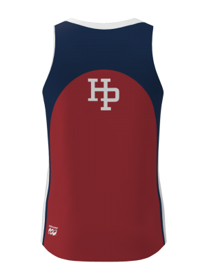 Podiumwear Men's Singlet (Nordic Skiing) Back View