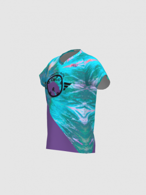Podiumwear Women's Silver Short Sleeve MTB Jersey - NEW FABRIC 2025!