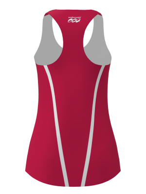 Podiumwear Women's Singlet (Nordic Skiing) Back View