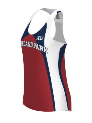 Podiumwear Women's Singlet (Nordic Skiing) Side View