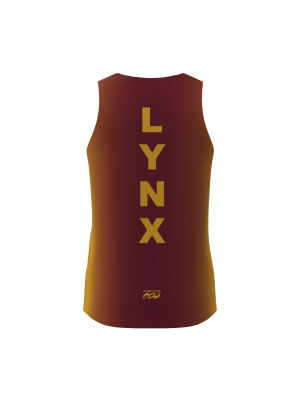 Podiumwear Men's Singlet (Nordic Skiing) Back View