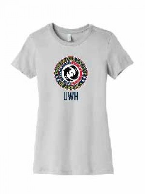 Podiumwear Women's Cotton Slim Fit T-Shirt with Print