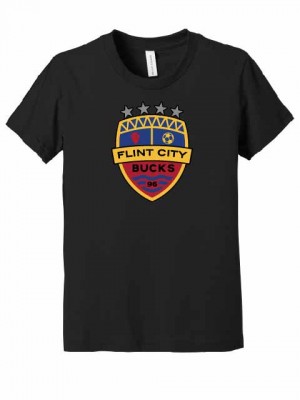 Podiumwear Youth Cotton Short Sleeve T-Shirt with Print