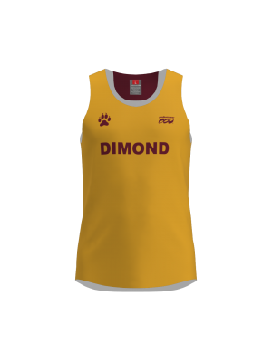 Podiumwear Men's Singlet (Nordic Skiing) Front View