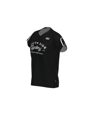 Podiumwear Women's Silver Short Sleeve MTB Jersey - NEW FABRIC 2025!