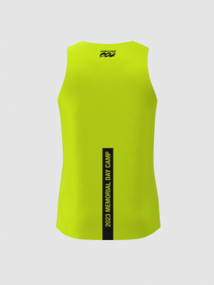 Podiumwear Men's Singlet (Nordic Skiing) Back View