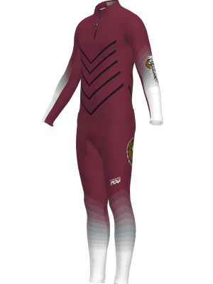 Podiumwear Men's Gold Two-Piece Race Suit