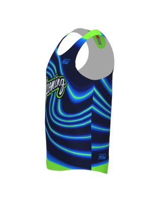 Podiumwear Men's Singlet (Nordic Skiing) Side View