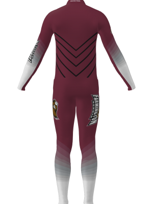 Podiumwear Men's Gold Two-Piece Race Suit