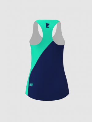 Podiumwear Women's Singlet (Nordic Skiing) Back View