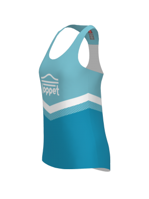 Podiumwear Women's Singlet (Nordic Skiing) Side View