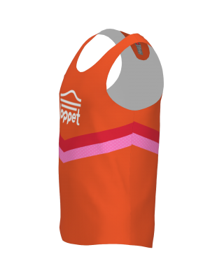 Podiumwear Men's Singlet (Nordic Skiing) Side View