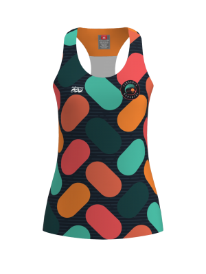 Podiumwear Women's Singlet (Nordic Skiing) Front View