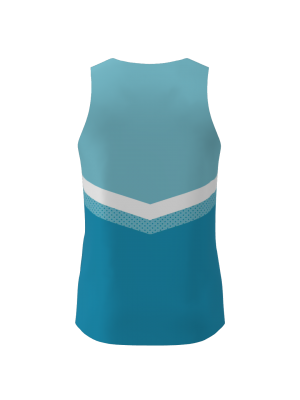 Podiumwear Men's Singlet (Nordic Skiing) Back View