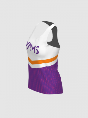 Podiumwear Women's Singlet (Nordic Skiing) Side View