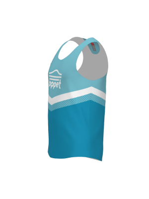 Podiumwear Men's Singlet (Nordic Skiing) Side View