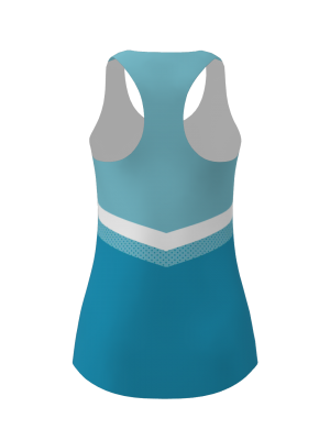 Podiumwear Women's Singlet (Nordic Skiing) Back View