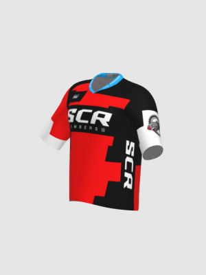 Podiumwear Men's Loose Fit Short Sleeve MTB Jersey - New Fabric 2025!