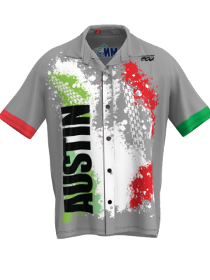 Podiumwear Ripstock Fabric Crew Shirt - Now With Buttons!