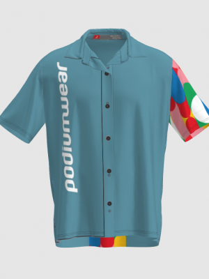 Podiumwear Ripstock Fabric Crew Shirt - Now With Buttons!