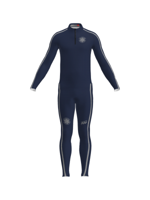 Podiumwear Men's Gold Two-Piece Race Suit