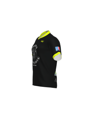 Podiumwear Men's Silver Short Sleeve MTB Jersey - New Fabric 2025!