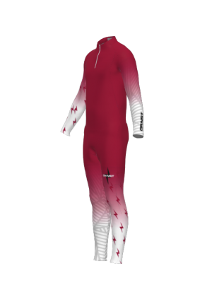 Podiumwear Men's Gold Two-Piece Race Suit