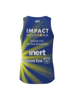 Podiumwear Men's Singlet (Nordic Skiing) Back View