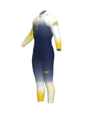 Podiumwear Nordic Child's Two-Piece Race Suit (Nordic Skiing) Side View