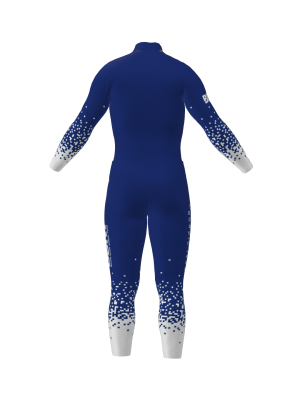 Podiumwear Nordic Child's Two-Piece Race Suit (Nordic Skiing) Back View