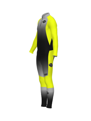 Podiumwear Men's Gold Two-Piece Race Suit