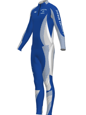 Podiumwear Men's Gold Two-Piece Race Suit