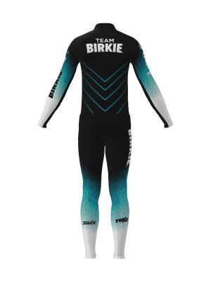 Podiumwear Men's Gold Two-Piece Race Suit
