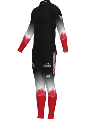 Podiumwear Men's Gold Two-Piece Race Suit