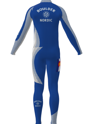 Podiumwear Men's Gold Two-Piece Race Suit