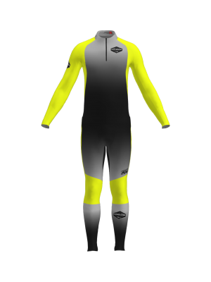 Podiumwear Men's Gold Two-Piece Race Suit