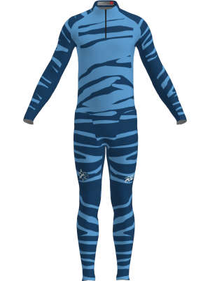 Podiumwear Men's Gold Two-Piece Race Suit