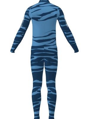 Podiumwear Men's Gold Two-Piece Race Suit