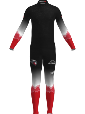 Podiumwear Men's Gold Two-Piece Race Suit