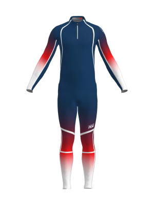 Podiumwear Men's Gold Two-Piece Race Suit