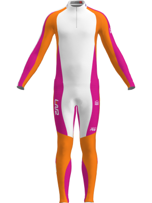 Podiumwear Men's Gold Two-Piece Race Suit