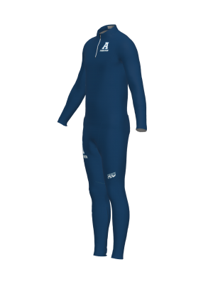 Podiumwear Men's Gold Two-Piece Race Suit